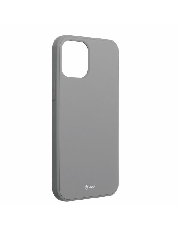 Roar spalvingas želė dėklas - „Iphone 12 Pro Max Grey“