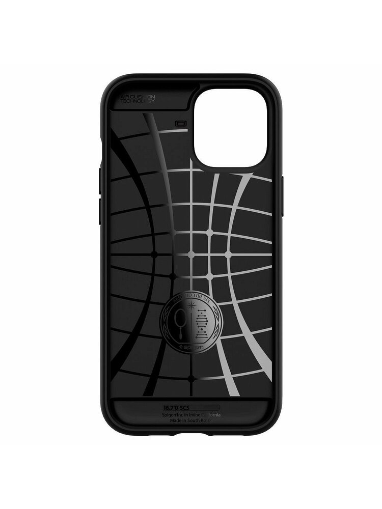 „SPIGEN Slim Armor CS“ skirtas juodas „IPHONE 12/12 PRO“