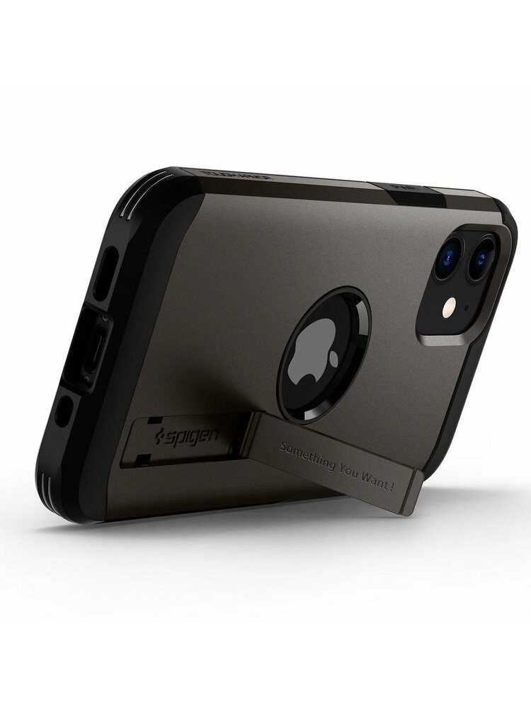 „SPIGEN“ IPHONE 12/12 PRO juodas