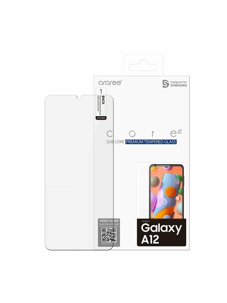 „ARAREE Sub Core“ grūdintas stiklas, skirtas „SAMSUNG A12“ skaidrus
