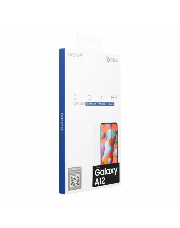 „ARAREE Sub Core“ grūdintas stiklas, skirtas „SAMSUNG A12“ skaidrus