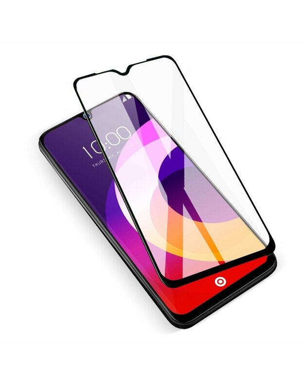Keraminis stiklas „5D Full Glue“ - skirtas „Iphone 12 Mini“ juodai