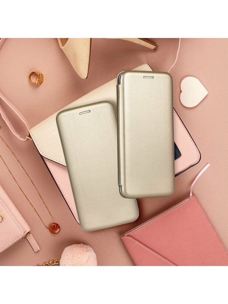 „Book Forcell Elegance“ dėklas, skirtas „Samsung A51“ auksinė