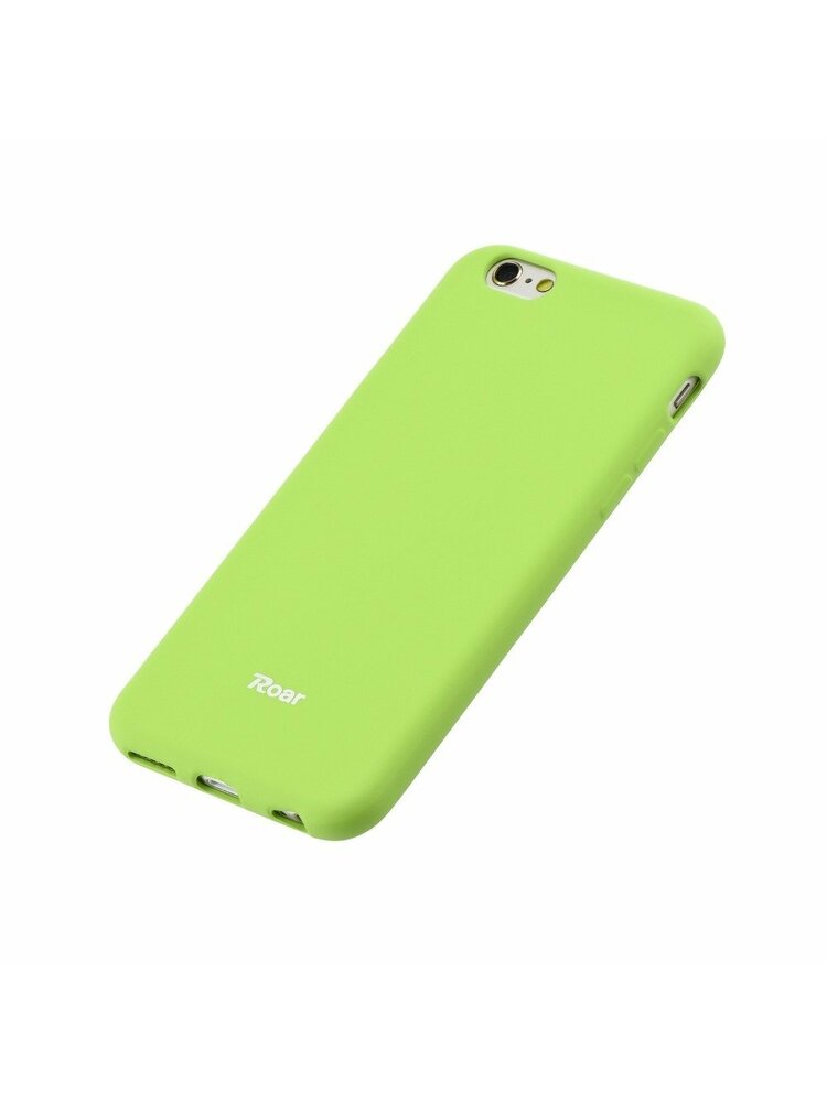 Roar spalvingas želė dėklas - „Iphone 12 Mini Lime“
