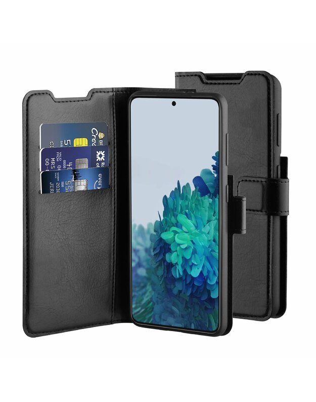 BeHello Samsung Galaxy S21 Gel Wallet Case Black