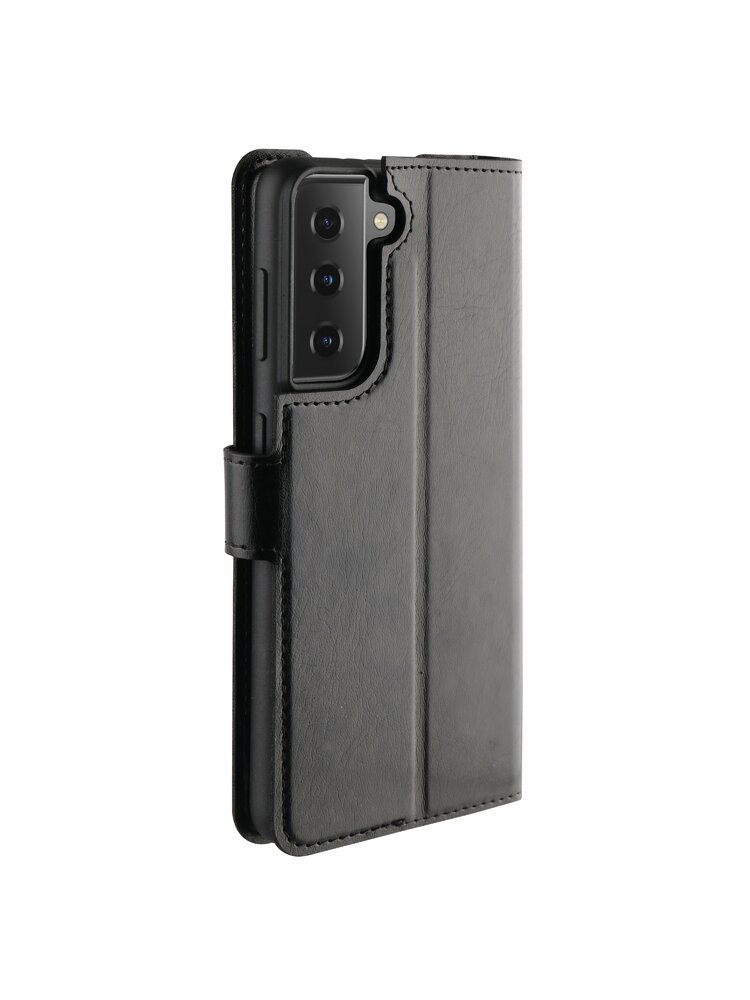BeHello Samsung Galaxy S21 Gel Wallet Case Black