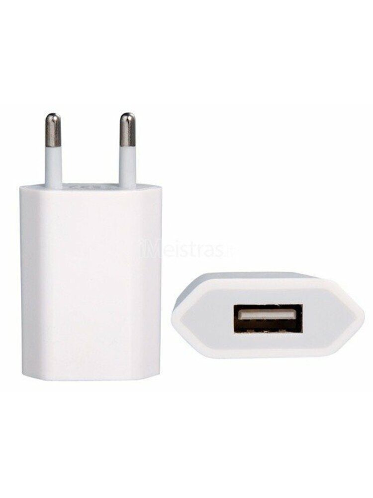 Įkroviklis Apple iPhone 5, 5C, 5S, SE, 6, 6 Plus, 6S, 6S Plus, 7, 7 Plus, 8, 8 Plus, X, XS, 11, 11 Pro, 11 Pro Max, SE (2020) (1.0A, A1400, originalas)