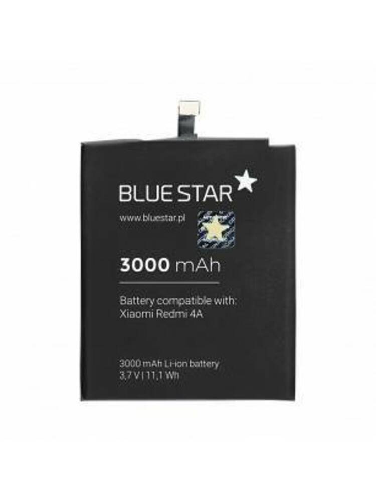 „Xiaomi Redmi 4A (BN30) 3000 Mah Li-ion Blue Star“ akumuliatorius
