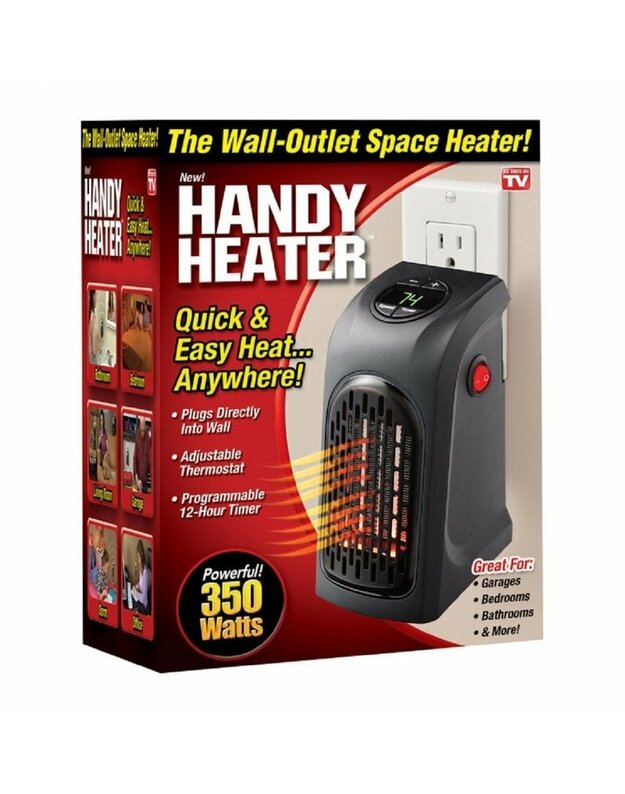 GALINGAS IR KOMPAKTIŠKAS HANDY HEATER ŠILDYTUVAS