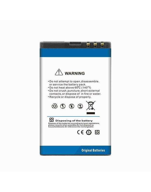 NOKIA C6 1160mAh BL-4J302 / 620 akumuliatorius