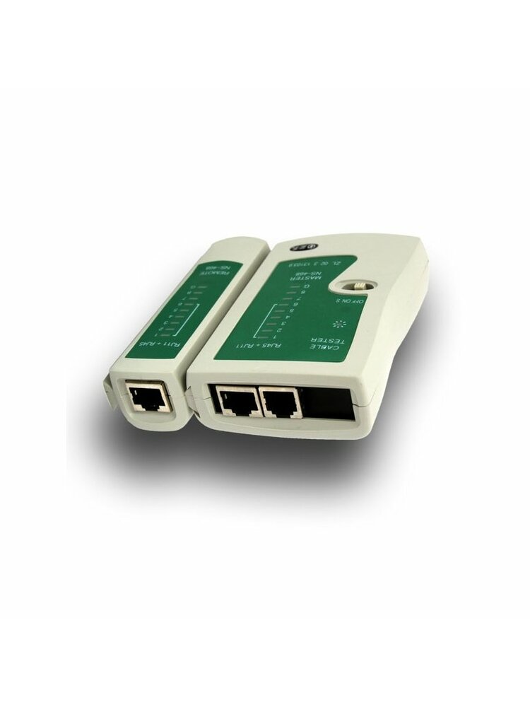 Tinklo Laidų Matuoklis-Testeris RJ45/RJ11 UTP/FTP/STP + FUTERAŁ