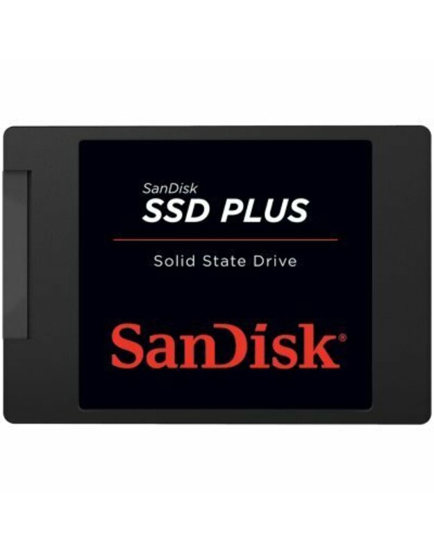 SANDISK SSD PLUS 240GB SSD, 2,5 ”7 mm, SATA 6Gb / s, skaitymas / rašymas: 530/440 MB / s