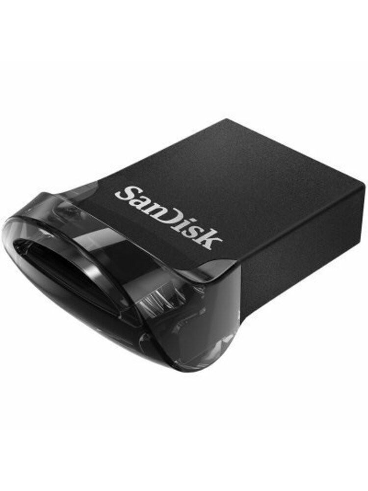 „SanDisk Ultra Fit“ USB 3.1 64 GB - mažos formos faktoriaus kištukas ir greitas USB diskas; EAN: 619659163730