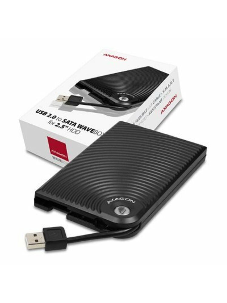  FA AXAGON EE25-XP USB2.0 - SATA 2,5 "išorinė WAVE dėžutė