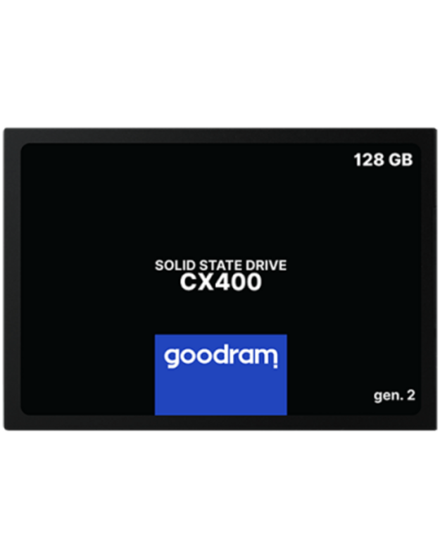 GOODRAM CX400 128 GB SSD, 2,5 ”7 mm, SATA 6 Gb / s, skaitymas / rašymas: 550/460 MB / s, gen. 2