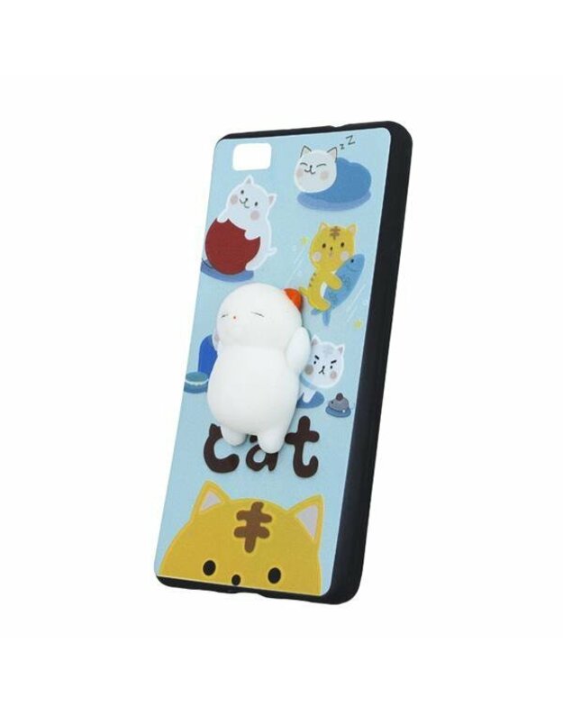 „Animal 4D Kot“ dėklas, skirtas „iPhone 7“ / „iPhone 8“
