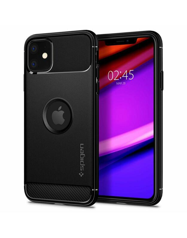 SPIGEN ARMOR IPH XI / 11 juoda