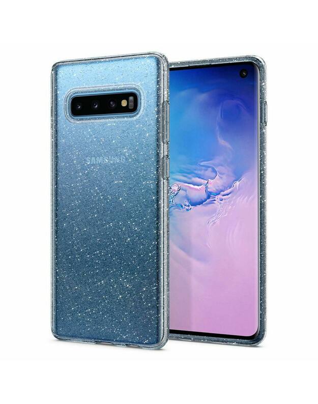 SPIGEN GLITTER CRYSTAL SAM S10 skaidrus