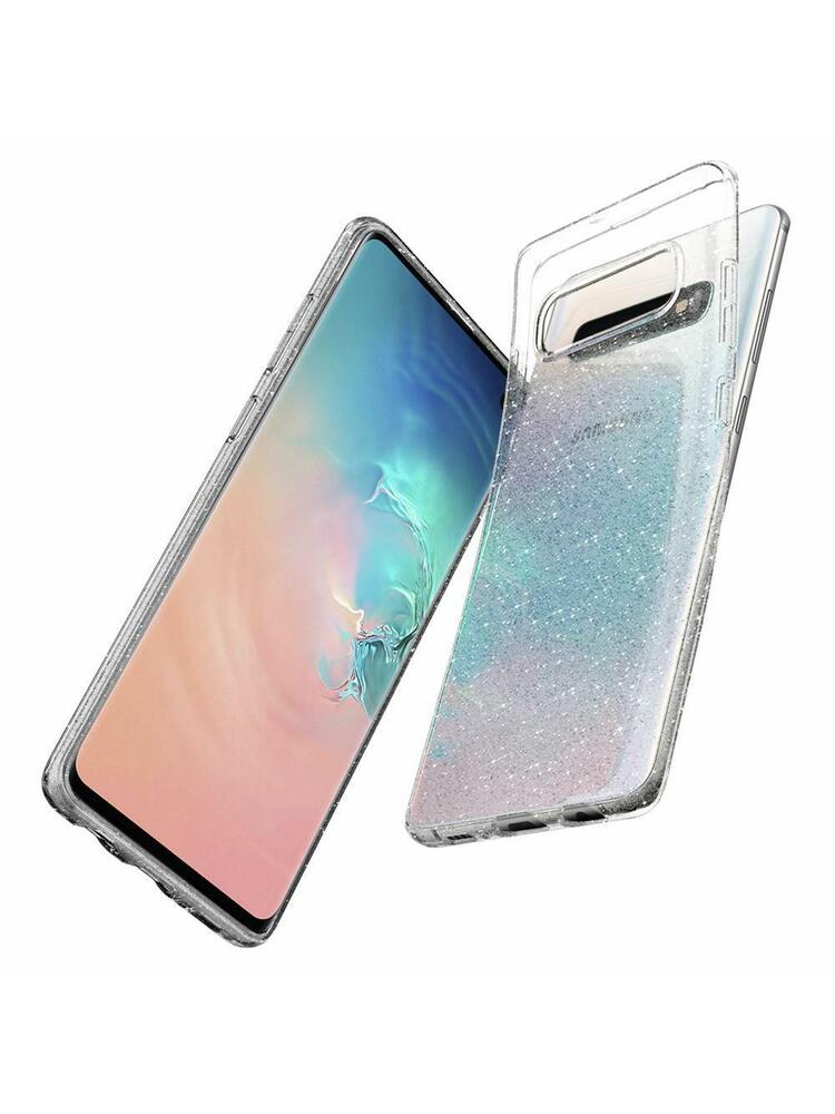 SPIGEN GLITTER CRYSTAL SAM S10 skaidrus