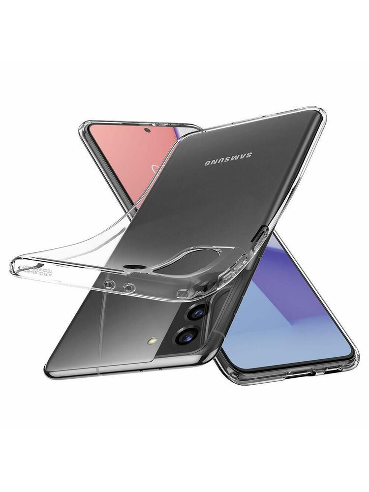 SPIGEN LIQUID CRYSTAL SAM S21 + skaidrus