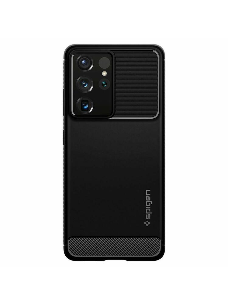 SPIGEN ARMOR SAM S21 ULTRA juoda