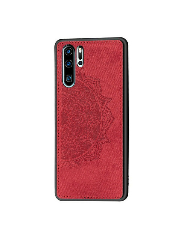 Dėklas Mandala Samsung A715 A71 raudonas