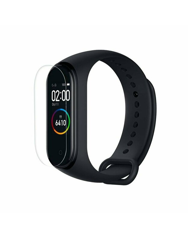 3MK CURVED ARC ekrano apsauga, skirta „Xiaomi Mi Band 4“ (3 vnt.).