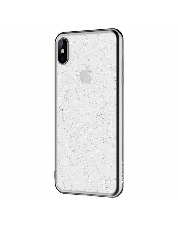 Dėklas IPHONE 12 PRO SULADA Glitter juodas