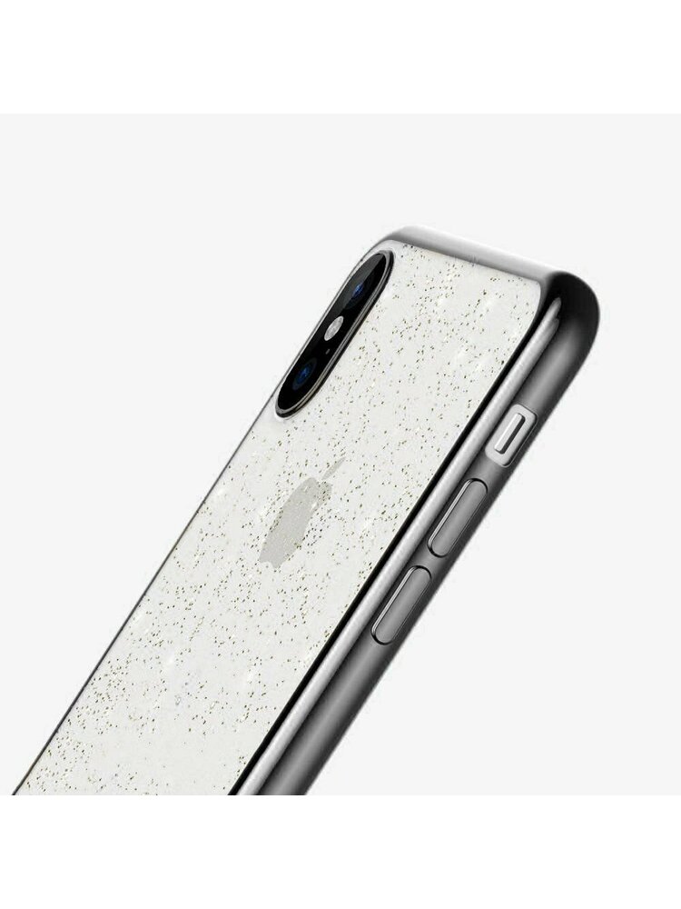 Dėklas IPHONE 12 PRO SULADA Glitter juodas