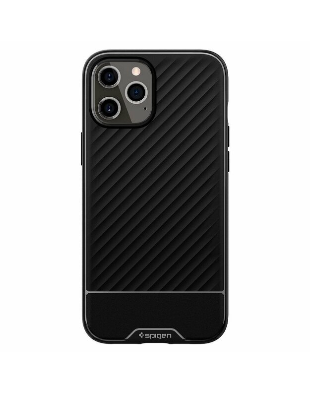 „SPIGEN Core Armor“, skirtas „IPHONE 12 PRO MAX“, juodas