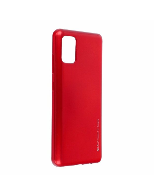 „i-Jelly“ dėklas „Mercury“, skirtas „Samsung Galaxy A51“ raudonas