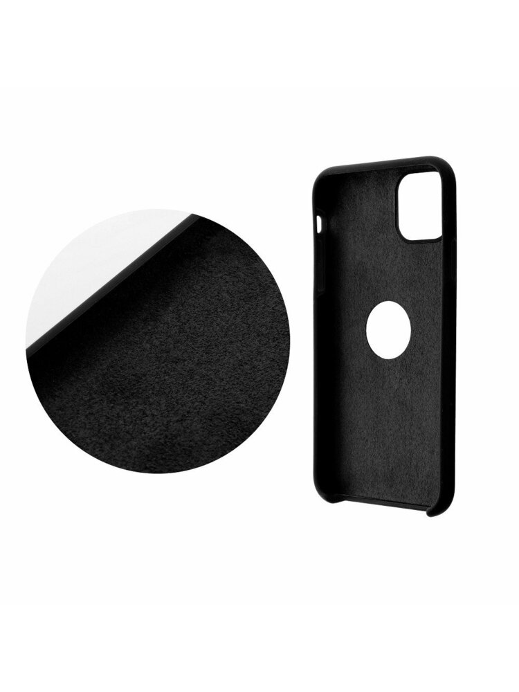 „Forcell“ silikoninis dėklas, skirtas „iPhone 6 2019“ (6.1 ") juodas