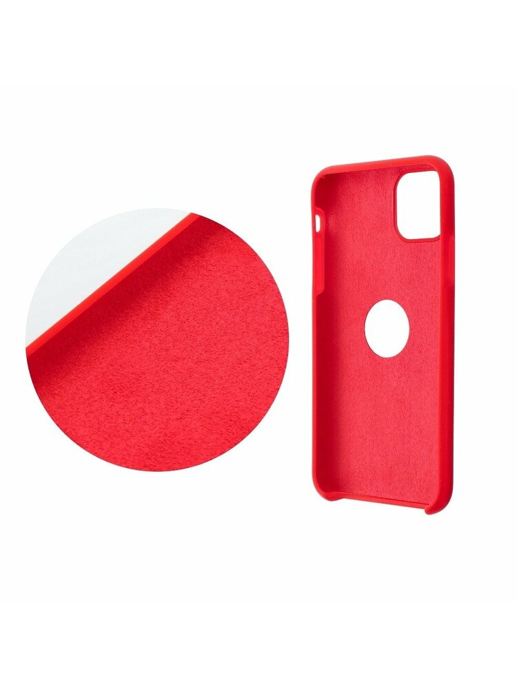 „Forcell“ silikoninis dėklas, skirtas „Samsung Galaxy M21“ raudonas