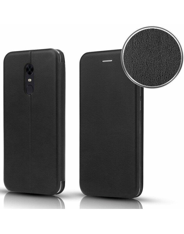 Dėklas SAMSUNG GALAXY A02S Flip Elegance juodas