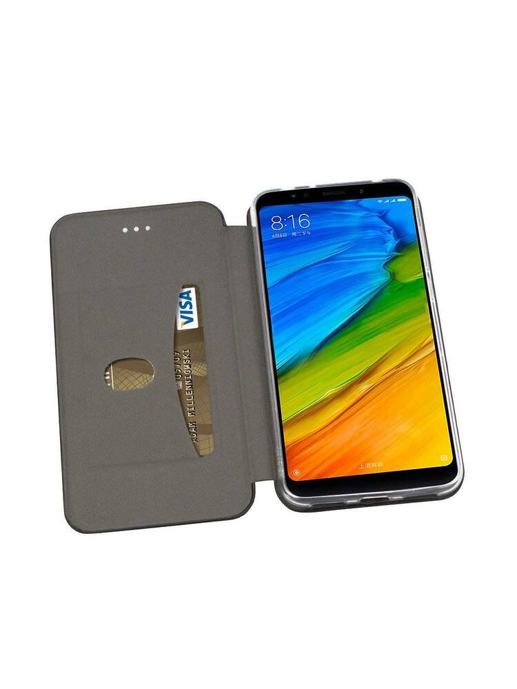 Dėklas SAMSUNG GALAXY A02S Flip Elegance juodas