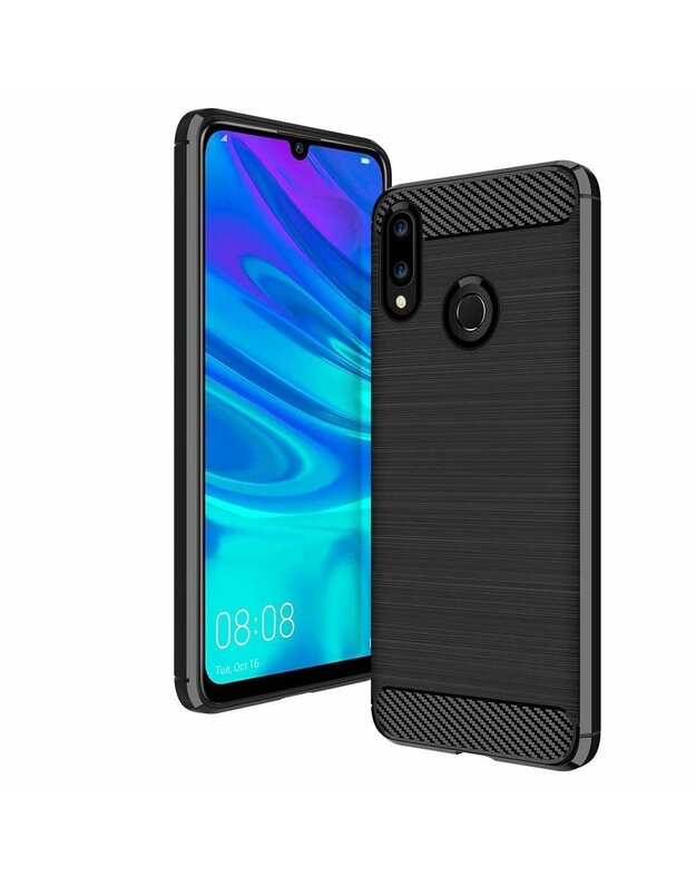 Carbon dėklas HUAWEI P SMART 2019 juodas