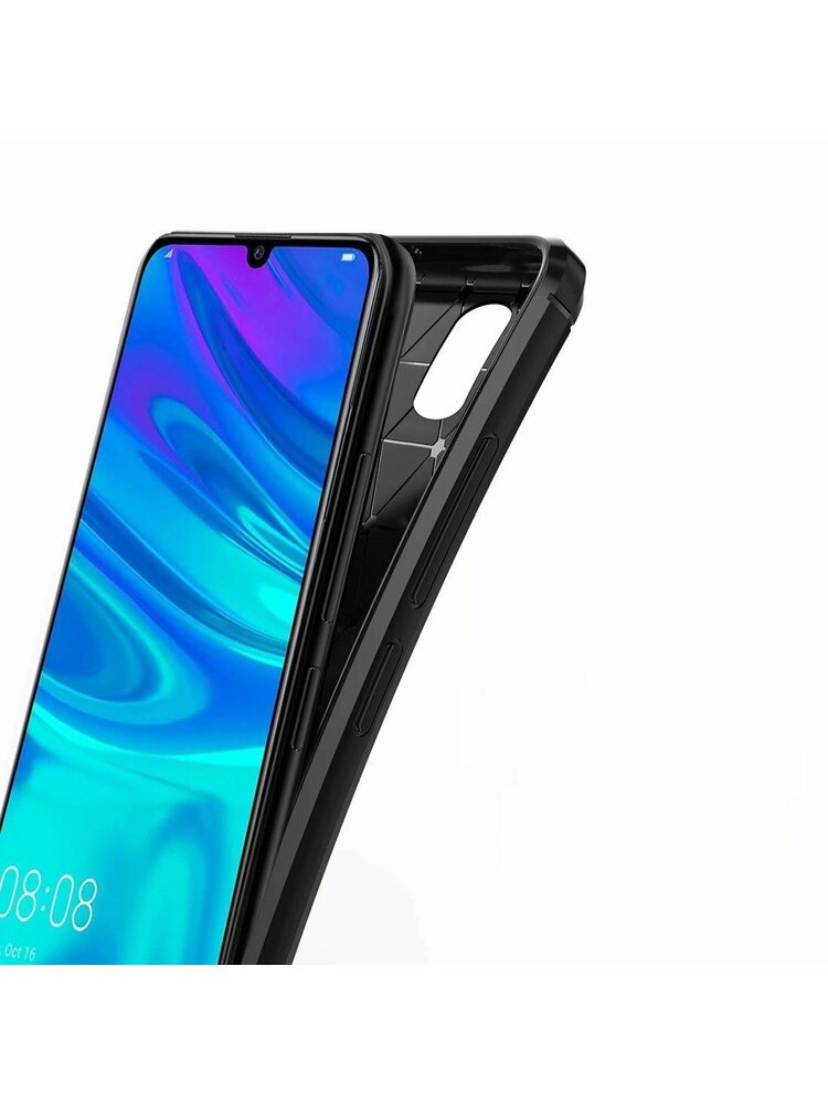 Carbon dėklas HUAWEI P SMART 2019 juodas