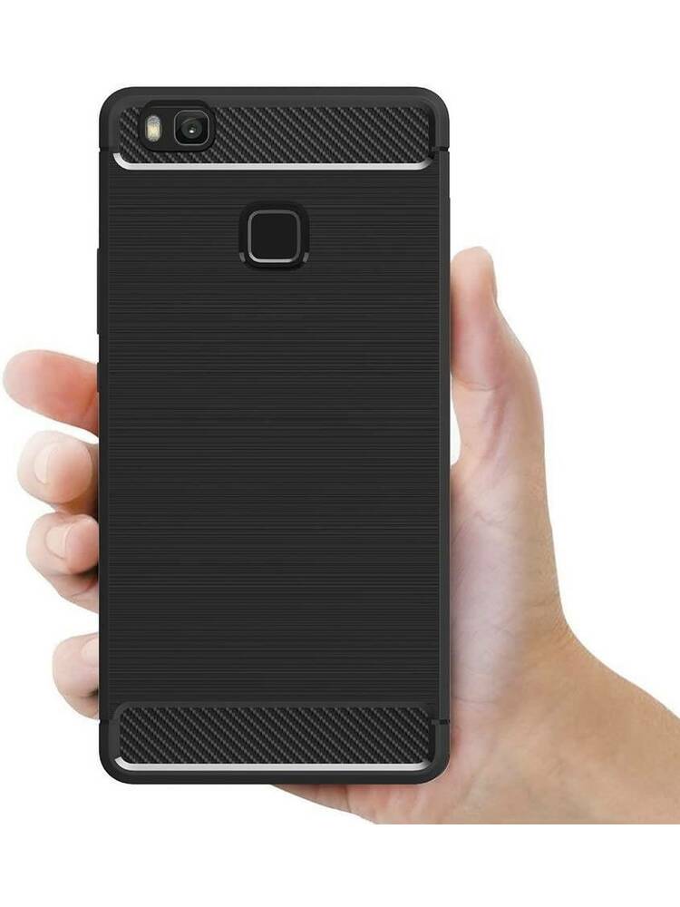 Dėklas „HUAWEI P9 LITE Armored Carbon black“