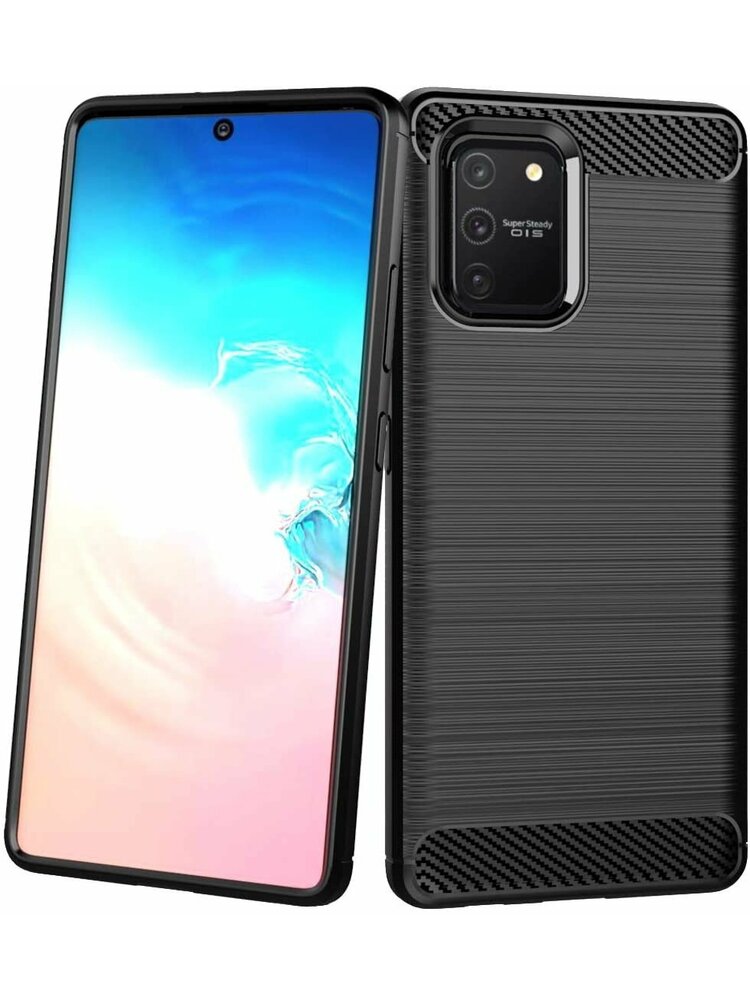 Dėklas SAMSUNG GALAXY S10 LITE Armor Anglies juoda