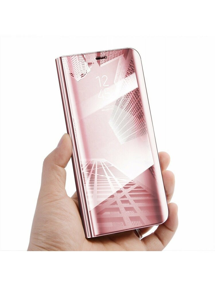 Dėklas „SAMSUNG GALAXY S10 LITE Clear View Cover“ dėklas rausvas