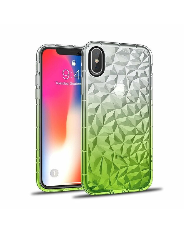 Diamond Ombre case SAMSUNG GALAXY S10 lime