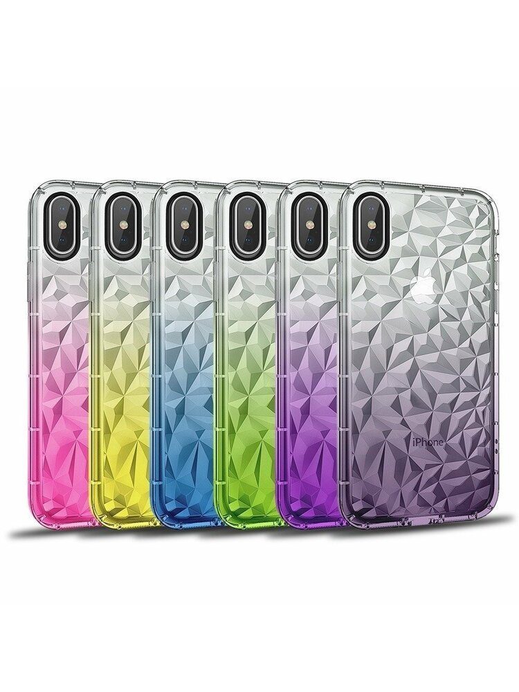 Diamond Ombre case SAMSUNG GALAXY S10 lime