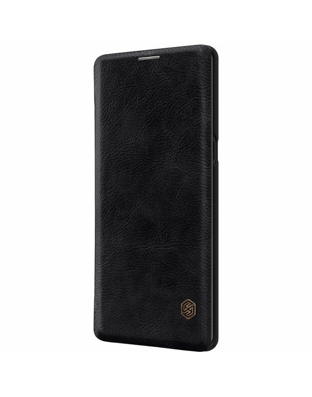 Flip Nillkin Qin case SAMSUNG GALAXY S10e juoda