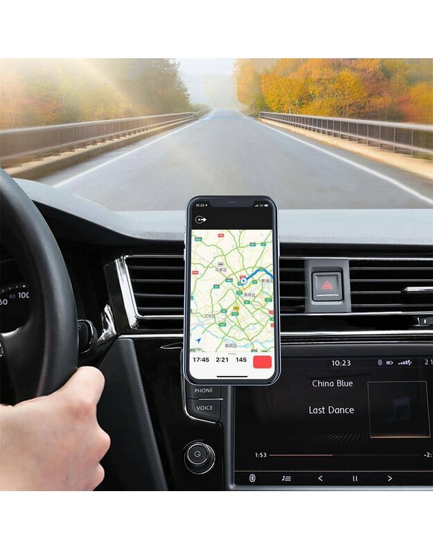 Magnetinis automobilio laikiklis oro išleidimo grotelėms Yuanhand (KSC-425A) juodas