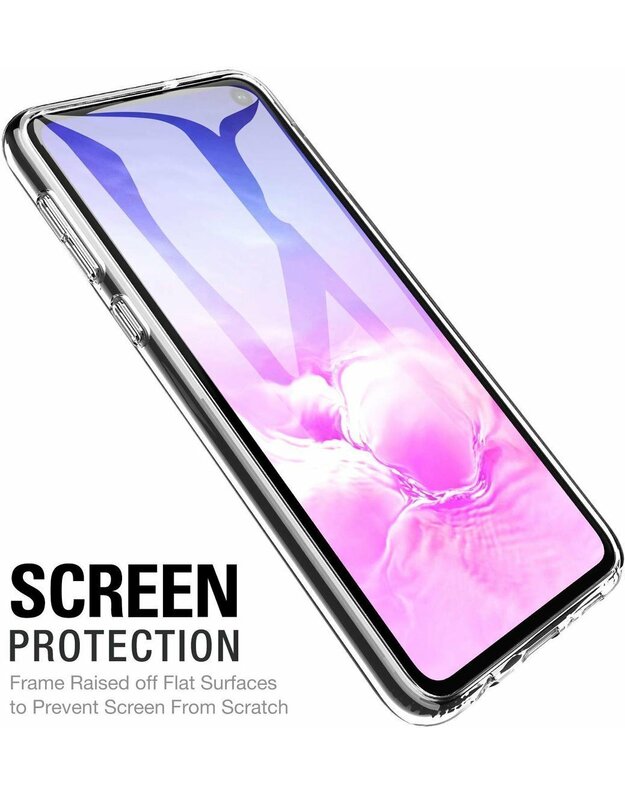 Dėklas SAMSUNG GALAXY S10E Slim Case Protect 2mm skaidrus