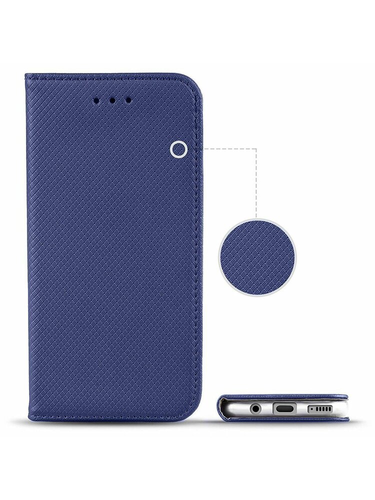 „Case XIAOMI MI 11I / POCO F3 / F3 PRO Flip Magnet“ tamsiai mėlyna