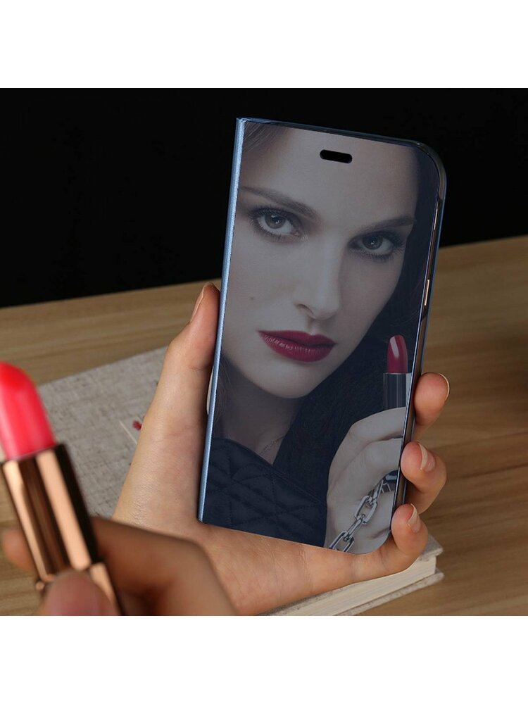  Dėklas „XIAOMI REDMI NOTE 8T Clear View Cover“ atverčiamas dėklas juodas