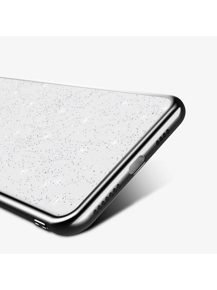 Dėklas IPHONE 11 SULADA Glitter juodas