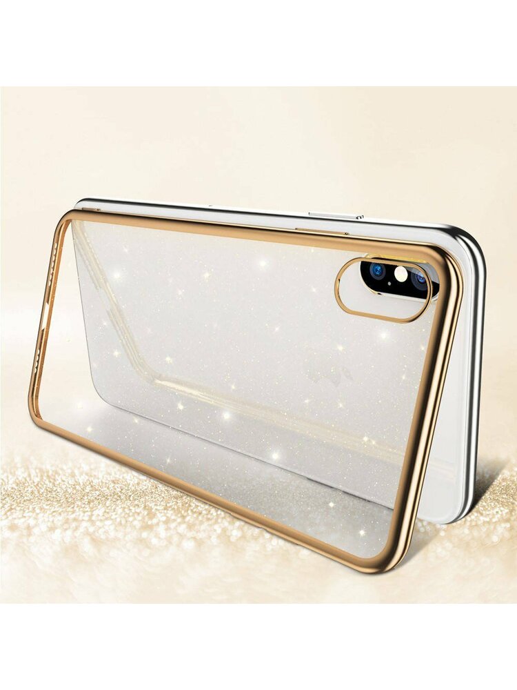 Dėklas IPHONE 11 SULADA Glitter gold