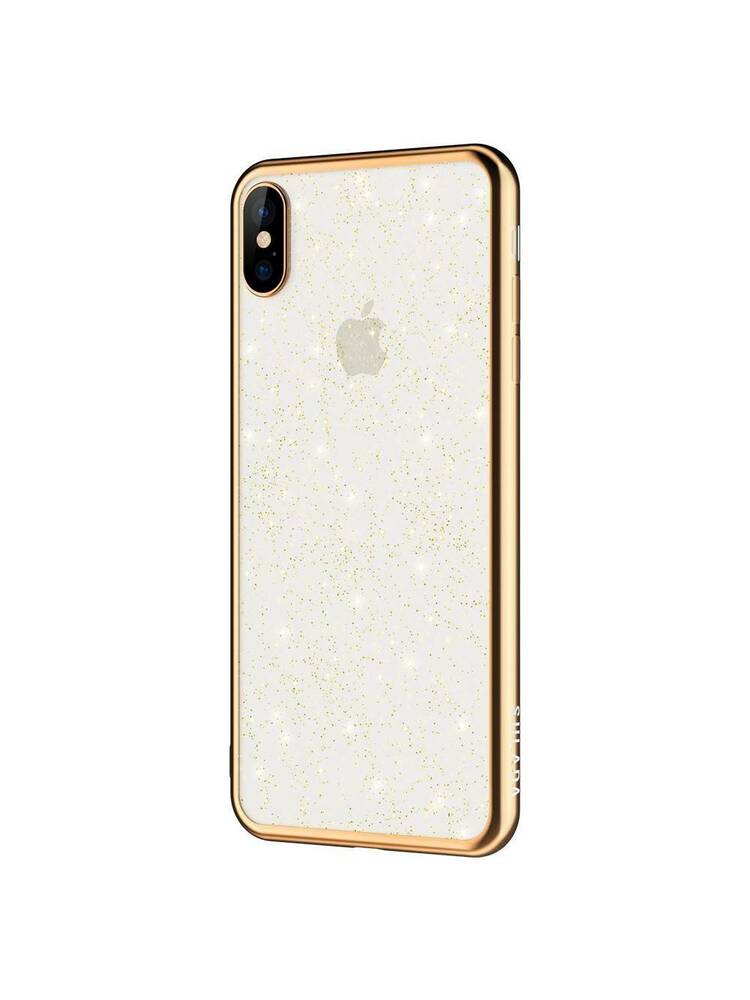 Dėklas IPHONE 11 SULADA Glitter gold